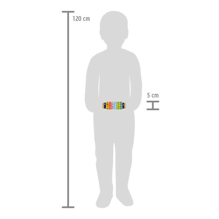 Mathe-Walze aus Holz zum Zählen lernen