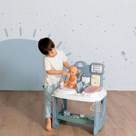 Baby Care Baby-Puppenpflegezentrum + 24 Zubehörteile