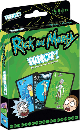 WHOT! Rick und Morty party macau kartenspiel Winning Moves
