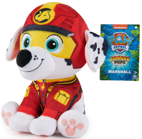 Paw Patrol Jungle Pups Maskottchen Marshall Plüschhund 18 cm