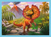 Puzzle 4in1 Einzigartige Dinosaurier 71 Teile