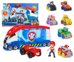 Psi Patrol Big Patroller Launch and Rescue Truck + Quad und Ryder bewegliche Figur
