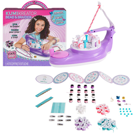 Kumikreator 2in1 Armbänder Halsketten Schmuckherstellung Maschine Cool Maker DIY