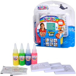 Aqua Gelz Kreativ-Starter-Kit 4 Gel-Farben + Gießformen