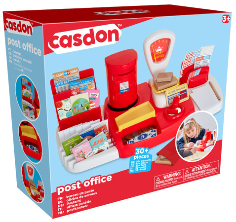 Spielzeug-Postamt Standkarte Gewicht für Kinder + Zubehör 30 Stück