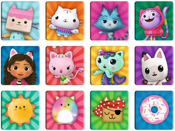 Trefl 2in1 Gabi's Katzenhaus Puzzle + Memory 3+ Jahre