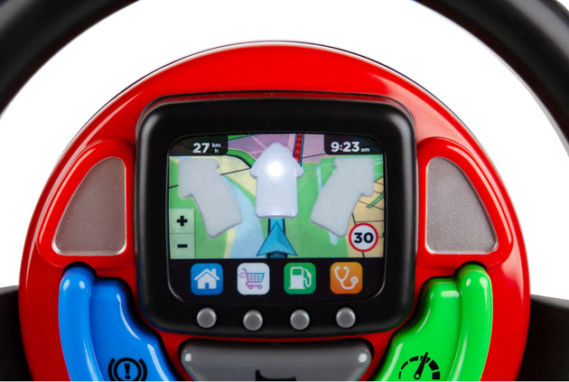 Fahrsimulator mit beweglichem Lenkrad Lichtgeräusche Kleiner Fahrer Casdon