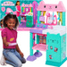 Gabby's Dollhouse Küche Kochen mit Gabby Cakey interaktive Küche 90cm 23 Elemente