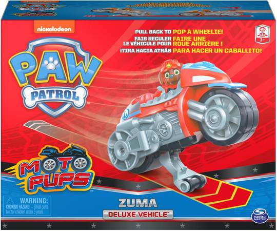 Paw Patrol Moto Pups Zuma Figur und Motorrad deluxe Spin Master