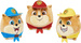 Paw Patrol The Mighty Kinofilm Liberty Plüsch Maskottchen Hund 20 cm Gund + Poms Katzen