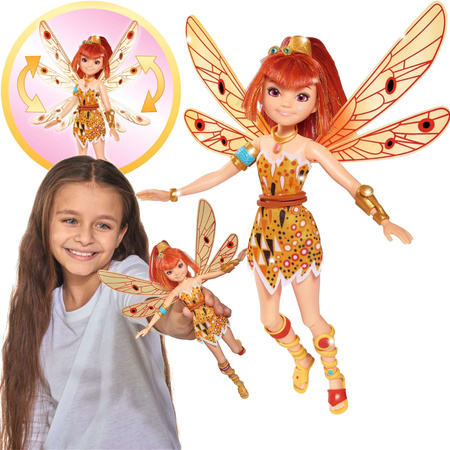 Simba Mia and Me Yuko Puppe mit beweglichen Flügeln 23 cm mit Zubehör