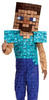 Minecraft Kostüm, Karnevalskostüm Steve 127-136 cm (7-8 Jahre)