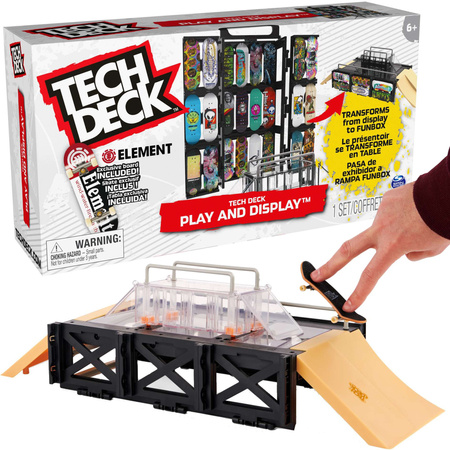 Tech Deck Ramp Fingerboard Element Box Set Spielen und Anzeigen