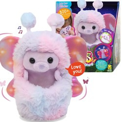 Curlimals Flutter Wonders Bella Bär buntes interaktives Maskottchen Plüsch 18 cm