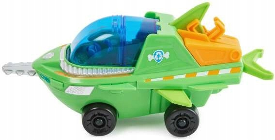 Paw Patrol 2in1 Rocky Sawfish Aqua Pups Unterwasserfahrzeug-Set + Figur
