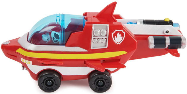 Spin Master Paw Patrol Aqua Pups Delphin-Fahrzeugset mit Marshall-Figur