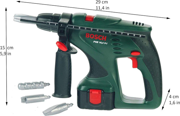 Bosch Bohrhammer für Kinder Klein 8450 Schlagbohrmaschine