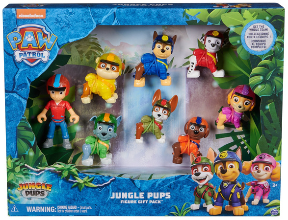 Paw Patrol Jungle Pups 8er-Set Figuren