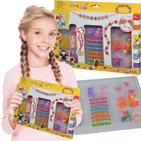 Art&Fun farbenfrohes Set zur Herstellung von Armbändern