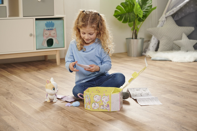 Pamper Petz Interactive Rabbit von der Windelbande macht Pipi + Acc.