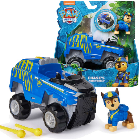 Paw Patrol Jungle Pups Vehicle Chase Set + Figur