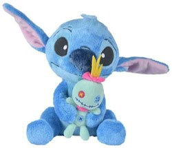 Disney Lilo&Stitch Maskottchen Stitch mit Scrump Plüsch-Alien blau 25cm
