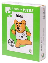 Legia Warschau Puzzle 35 Elemente. Teddybär Kazek