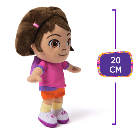Dora Meets the World Maskottchen Dora the Girl Plüschtier 20 cm